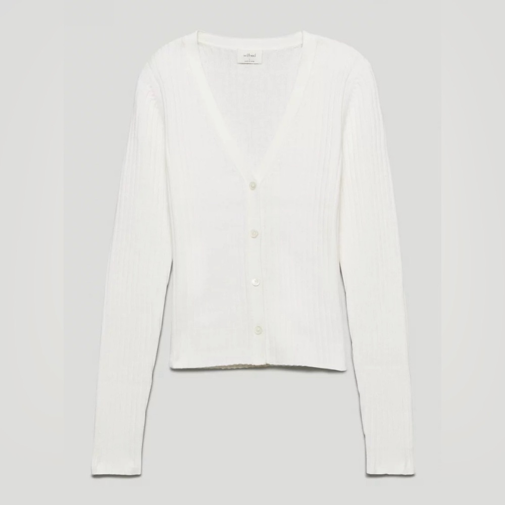 Aritzia Wilfred Manila cardigan